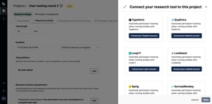 User Interviews provided thumbnail